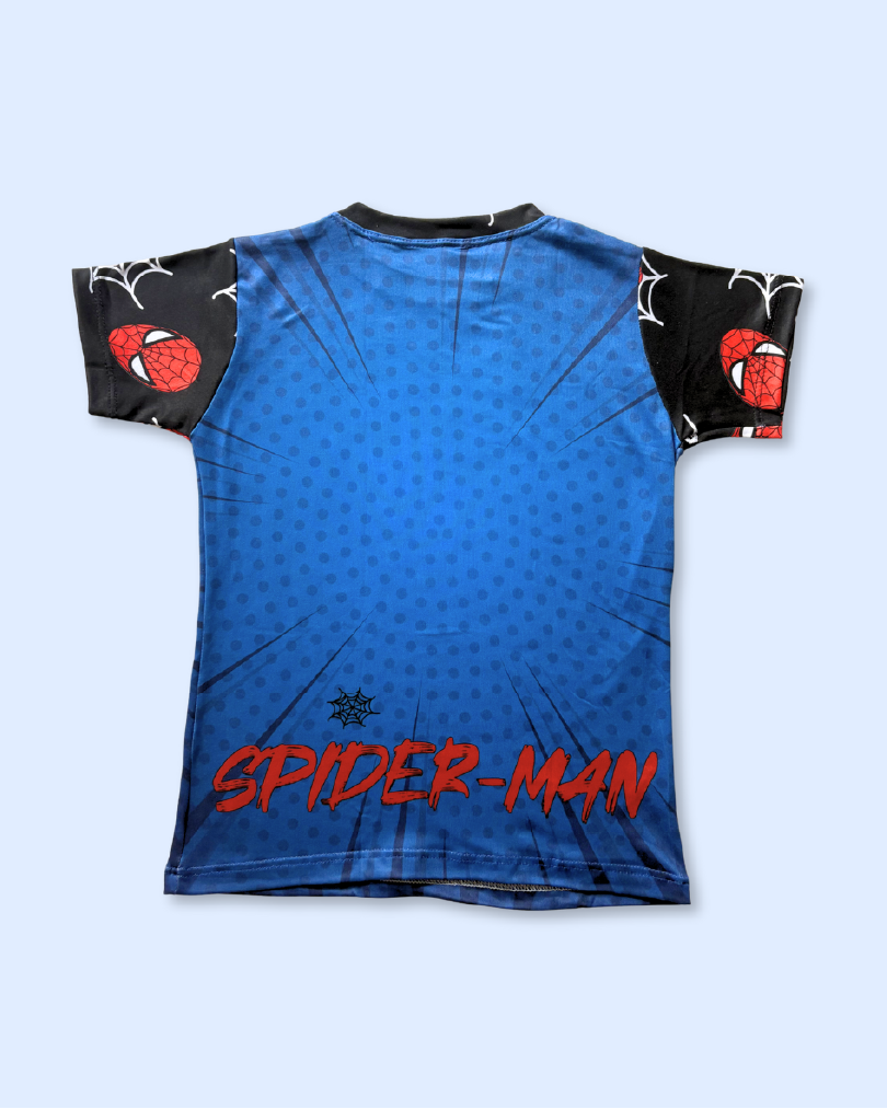 Pijama de Spiderman para niños | Conjunto en tela piel de durazno