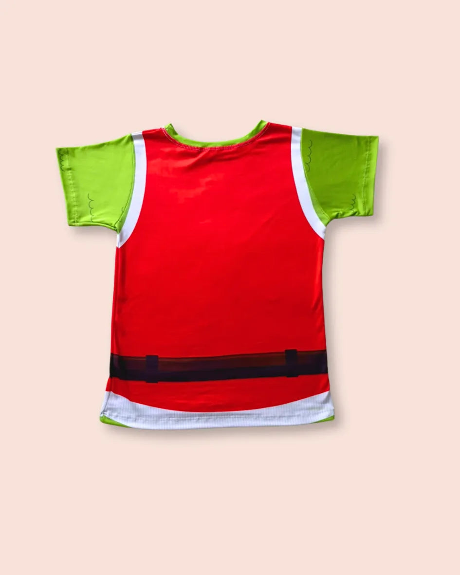 Pijama Disfraz de Grinch - Manga Corta y Pantalón