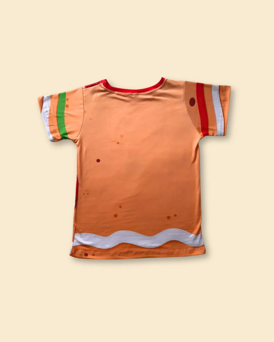 Pijama Disfraz de Papá Galleta de Jengibre - Manga Corta y Pantaloneta