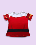 Pijama Disfraz de Mapá Noel para Niña - Manga Corta y Pantalón