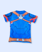 Pijama Disfraz de Capitán América para Niño - Manga Corta y Pantalón
