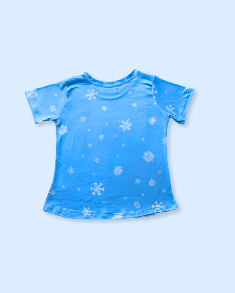 Pijama de Frozen para Niña - Manga Corta y Pantalón